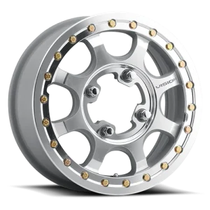 Vision Wheel ATV – 351 FLOW BEADLOCK – Silver – 15″x6″ 50.6mm – Summer Wheels – 351BLA156136CMFMR55